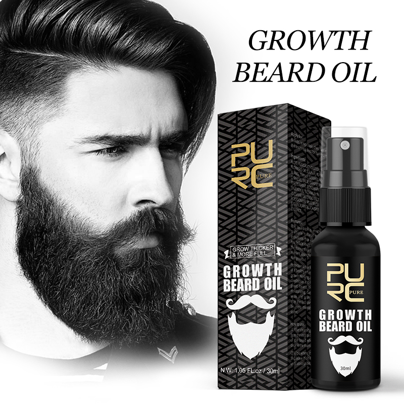 Men'S Grooming Tonic - PURC minyak pertumbuhan jenggot untuk pria,