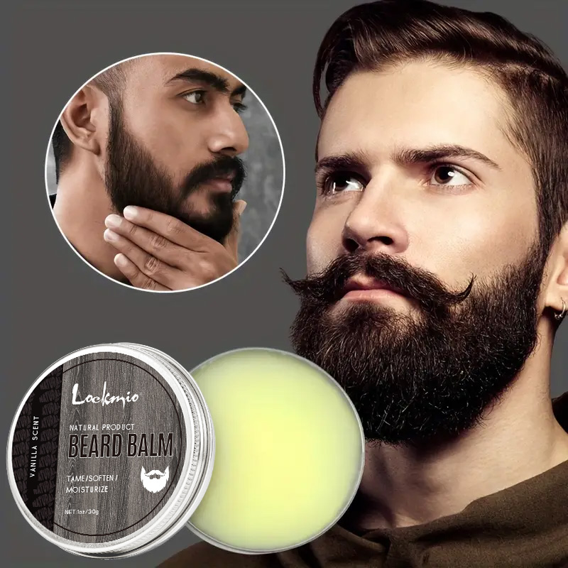 Men'S Grooming Tonic - LOCKMIO krim kumis kelembaban alami, Balsem