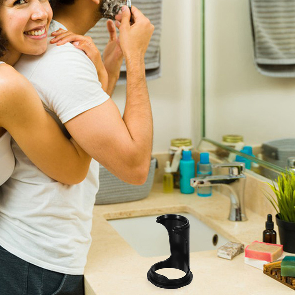 Mens Grooming Tools - 2Pcs Penyangga Sikat Cukur Plastik untuk