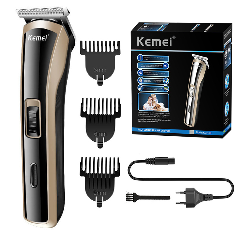 Mens Grooming Tools - Kemei 418 Penggunting tambut elektrik untuk
