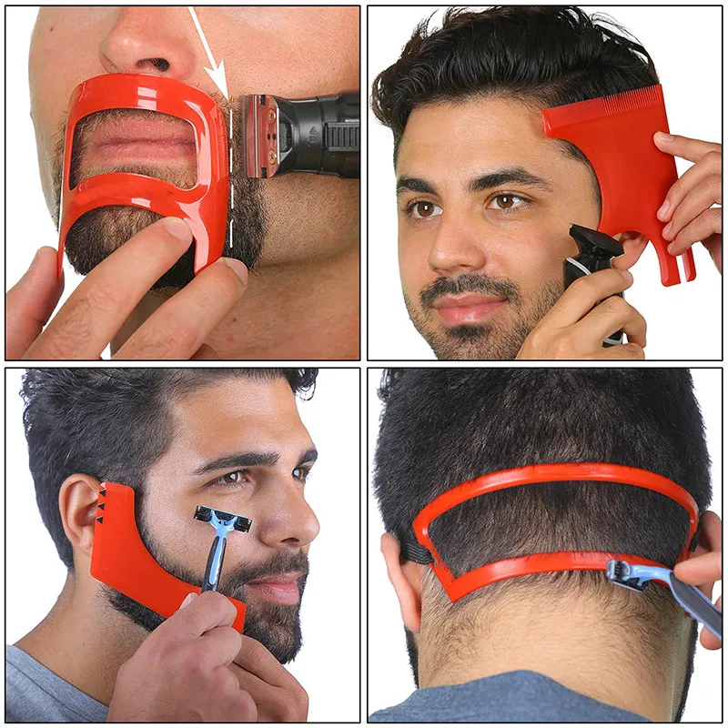 2/4 buah sisir pemangkas rambu - Mens Grooming Tools ulasan dan harga