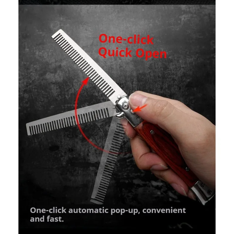 Sisir Rambut Lipat Portabel de - Men'S Grooming Tonic ulasan dan harga