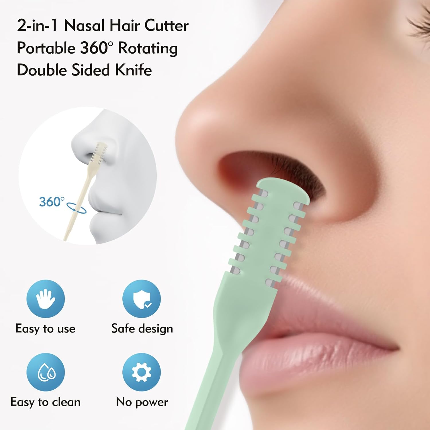 5/20/50 Buah Pemotong Hidung 2 - Mens Grooming Tools ulasan dan harga