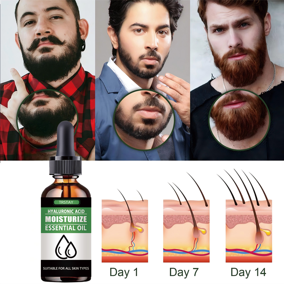 100% Alami Mempercepat Rambut  - Men'S Grooming Tonic ulasan dan harga