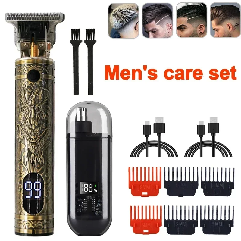 Pemotong Rambut T9 Portabel Pe - Mens Grooming Tools ulasan dan harga