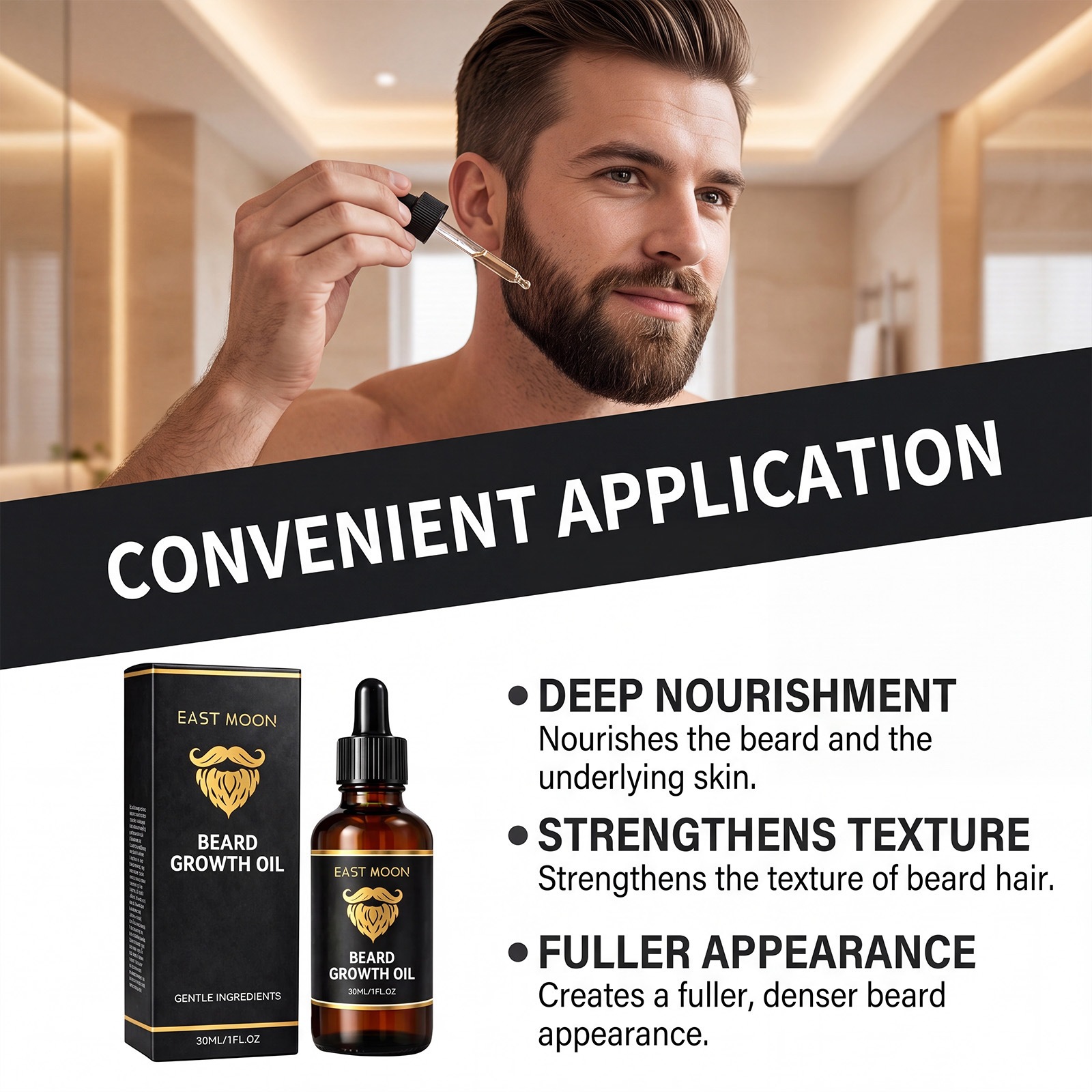 Minyak Penumbuh Jenggot East M - Men'S Grooming Tonic ulasan dan harga