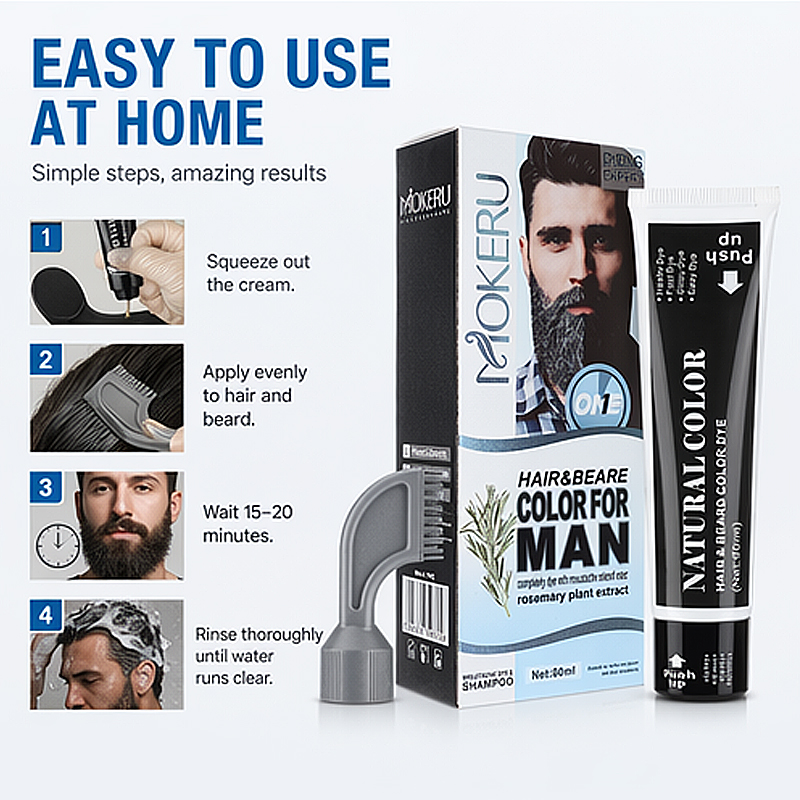 Sampo Pewarna Rambut, Krim Pew - Men'S Grooming Tonic ulasan dan harga