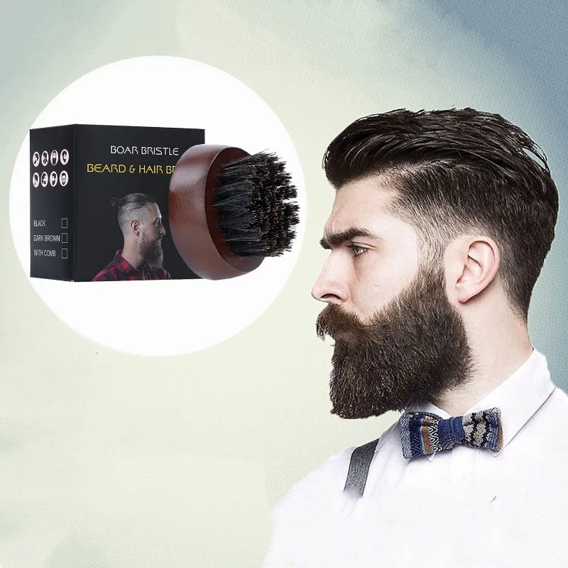Sikat jenggot bulu babi hutan  - Mens Grooming Tools ulasan dan harga